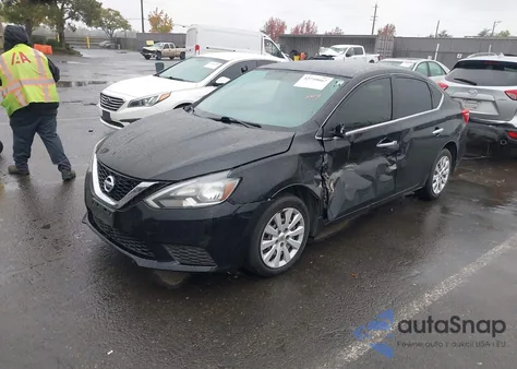 2016 Nissan Sentra S z USA, uszkodzony, nr VIN 3N1AB7AP8GY281406